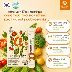 [Beyond Origin] Chất Xơ Kiểm Soát Mỡ & Đường Alpha-CD