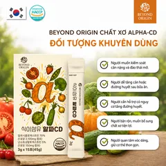 [Beyond Origin] Chất Xơ Kiểm Soát Mỡ & Đường Alpha-CD