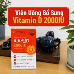 [Nature Life Health] Viên Bổ Sung Vitamin D 2000IU