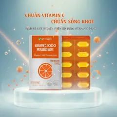 [Nature Life Health] Viên Bổ Sung Vitamin C 1000