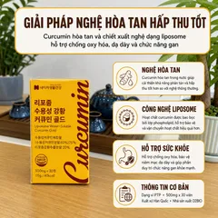 [Nature Life Health] Viên Uống Nghệ Hòa Tan Curcumin Liposome