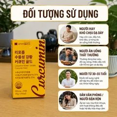 [Nature Life Health] Viên Uống Nghệ Hòa Tan Curcumin Liposome