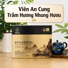 [Donguisam] Viên An Cung  Nhung Hươu Trầm Hương Lên Men - 32 Viên