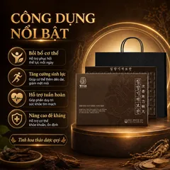 Donguisam Viên An Cung Trầm Hương Nhung Hươu Khí Lực Bổ - 60 Viên