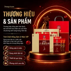 Donguisam Cao Hồng Sâm 6 Năm Vip Cao Cấp Hàn Quốc