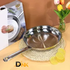 Chảo Inox WMF Profi Pfannen Favorit Chính Hãng Đức – Cromargan 18/10 – Dùng Bếp Từ