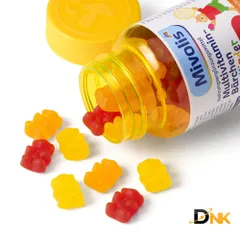 Kẹo gấu vitamin Mivolis Multivitamin Bärchen cho bé 60 viên hàng Đức