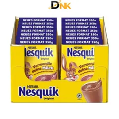 Bột Cacao Nesquik Đức 350g – Hàng Nhập Khẩu Chính Hãng, Giàu Canxi, Thơm Ngon Cho Bé