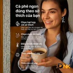 Máy pha cà phê Philips EP2220/10 – Tạo bọt sữa mịn, pha Espresso & Cappuccino tại nhà