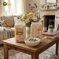 Yến Mạch dmBio Feinblatt 500g Đức | Yến Mạch Hữu Cơ Nguyên Cám | Giảm Cân Eat Clean Healthy