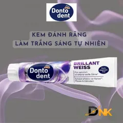 Kem Đánh Răng Dontodent Nội Địa Đức 125ml – Bảo Vệ Răng Miệng Toàn Diện, Hơi Thở Tự Tin