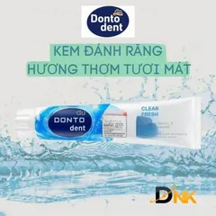 Kem Đánh Răng Dontodent Nội Địa Đức 125ml – Bảo Vệ Răng Miệng Toàn Diện, Hơi Thở Tự Tin