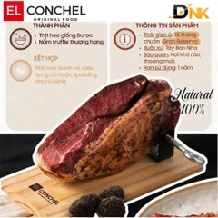 Đùi Heo Mini Duroc Gran Reserva Truffle 15 Tháng El Conchel Tây Ban Nha