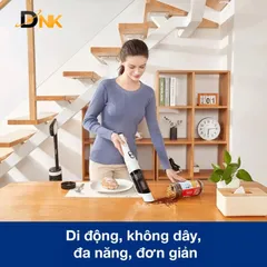 Máy hút bụi cầm tay Tineco GO Mini chính hãng | Không dây, nhỏ gọn dùng cho nhà & ô tô