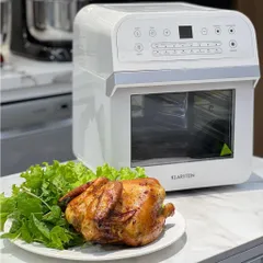 Nồi Chiên Không Dầu Klarstein Aero Vital Cube, Dung Tích 12L, Công Suất 1600W, Nhập Đức