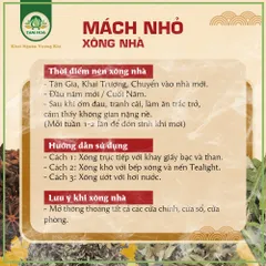 Gói Xông Nhà 8 loại nhỏ Thảo Mộc Tịnh Tâm, Thanh Tịnh Tam Hoa giúp thư giãn, an nhiên, thiền định