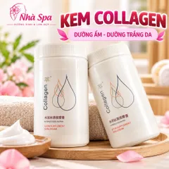 Kem massage collagen hũ 1kg. Dưỡng ẩm, dưỡng trắng da. Kem Collagen