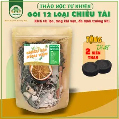 Gói Xông Nhà 12 loại Thảo Mộc Chiêu Tài, Khai Vận Tam Hoa giúp kích tài lộc, tăng khí vận