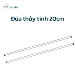 1 Cái - Đũa thủy tinh 20cm khuấy dung dịch loại tốt