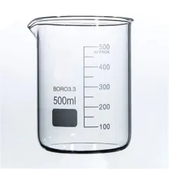 Cốc thủy tinh thí nghiệm chịu nhiệt 500ml
