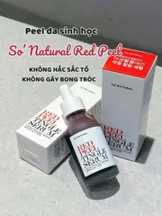 So'Natural Red Peel Tingle Serum tinh chất thay da sinh học 50ml - 🔴Giá tốt nhất hôm nay