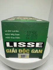 Giải độc gan lisse, tăng cường chức năng gan