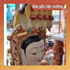 TƯỢNG CỬU THIÊN HUYỀN NỮ MEN SỨ 30CM ĐÀI LOAN 840433