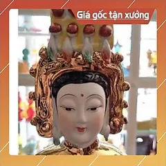 TƯỢNG CỬU THIÊN HUYỀN NỮ MEN SỨ 30CM ĐÀI LOAN 840433