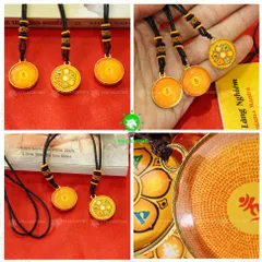 GIEO DUYÊN 10 Dây Chuyền Chú Lăng Nghiêm Và Chú Lục Tự Đại Minh [In Rõ Chữ] Mặt Dây 2.7cm - Mang Lại Bình An 840447