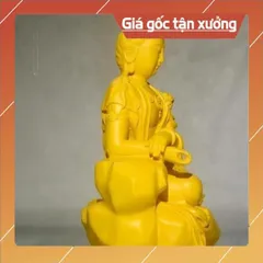8 MẦU, Tượng ngài Quan Thế Âm tự tại cao 13cm 840459