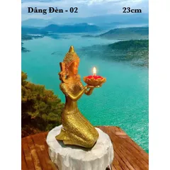 1 TƯỢNG CHƯ THIÊN DÂNG ĐÈN NẾN CAO 23CM
