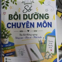 COMBO 5 SỔ TAY A4 GIÁO VIÊN GỒM BỒI DƯỠNG CHUYÊN MÔN, SỔ ĐIỂM DANH, SỔ HỌP CHI BỘ, SỔ GHI CHÉP TỔNG HỢP VÀ SỔ DỰ GIỜ