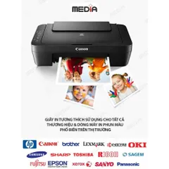 Giấy In Ảnh A3 Media 1 Mặt Bóng 30x42 115gsm 100 Tờ, Glossy Photo Paper Giấy Ảnh Giấy In Phun Màu 840466