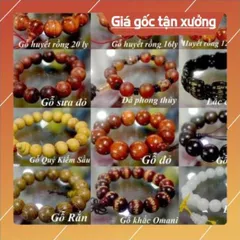 Vòng tay chuỗi gỗ quỷ kiến sầu-nhiều cỡ ly đẹp