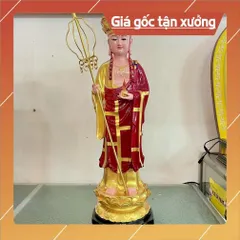 Tôn Tượng Địa Tạng Vương Bồ Tát Đứng 70cm Màu Vẽ  COMPOSITE 840508