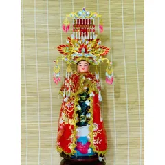 Bộ Áo mão mẹ Diêu Trì, chúa xứ cao 42cm màu đỏ 840527