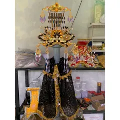 Áo Mão Mẹ Diêu Trì cho tượng 42cm Đất nung 840525