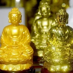 Tượng Đức Phật A Di Đà cao 5.5cm-Nhiều mầu CHUYÊN SĨ
