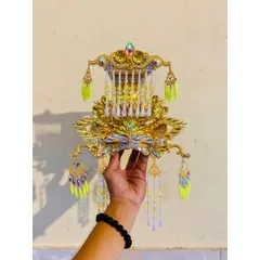 Áo Mão Diêu Trì, Chúa Xứ, Ngũ Hành màu vàng cao 42cm 840554