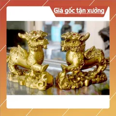 Cặp tượng Tỳ Hưu phong thủy,chiêu tài lộc cao 12cm 840570