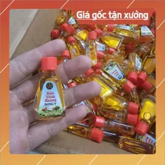 Combo 50 chai- dầu viêm xoang 3ML NƯỚC VÀNG - giúp thông mũi và nhiều công dụng khác 840588