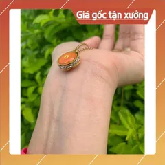 DÂY CHUYỀN CHÚ LĂNG NGHIÊM TITAN ĐÍNH ĐÁ(mặt dây 1.4cm) 840600