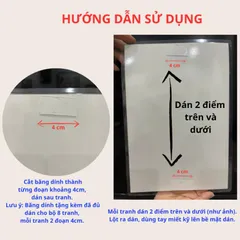Bộ 8 Tranh dán tường các câu nói Vĩ nhân - Truyền động lực, cảm hứng, phát triển bản thân - Tặng kèm băng keo dán 840620