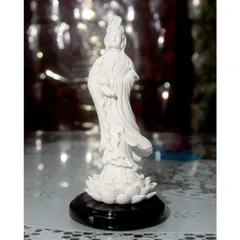 TƯỢNG NGÀI QUAN ÂM ĐỨNG 13CM COMPOSITE NHIỀU MÀU 840636