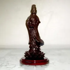 TƯỢNG NGÀI QUAN ÂM ĐỨNG 13CM COMPOSITE NHIỀU MÀU 840636