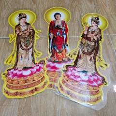 Bộ tranh cúng 15 bức ép plastic 40cm cực đẹp, có hoả tốc 840644