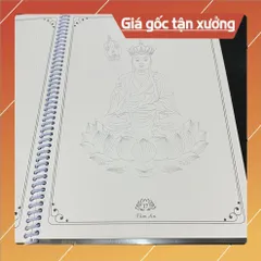 VỞ TÔ TRANH HÌNH ĐỨC PHẬT, BỒ TÁT A4 (TẶNG KÈM VIẾT) 840653