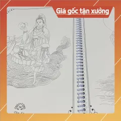 VỞ TÔ TRANH HÌNH ĐỨC PHẬT, BỒ TÁT A4 (TẶNG KÈM VIẾT) 840653