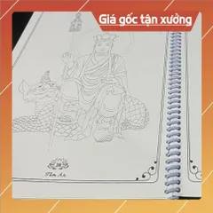 VỞ TÔ TRANH HÌNH ĐỨC PHẬT, BỒ TÁT A4 (TẶNG KÈM VIẾT) 840653