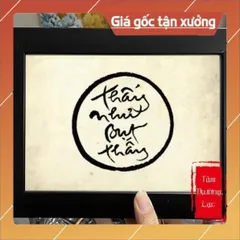 Tranh Thư Pháp Của Thiền Sư Thích Nhất Hạnh 